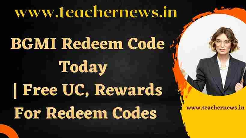 BGMI Redeem Code 2023