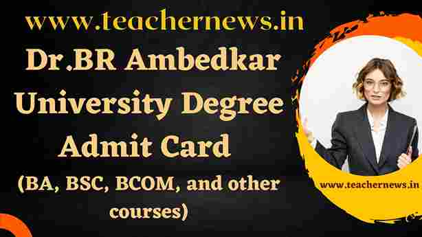 Dr. BR Ambedkar Degree BA, BSC, BCOM