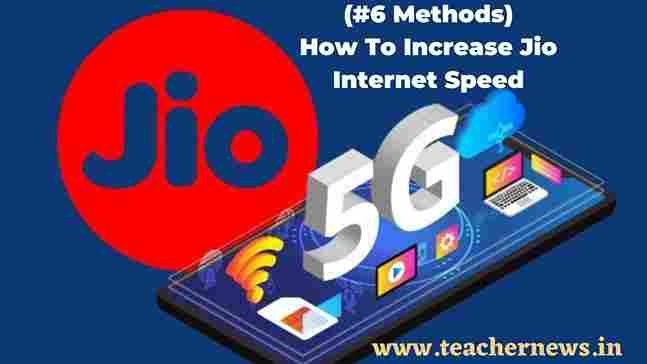 How To Increase Jio Internet Speed