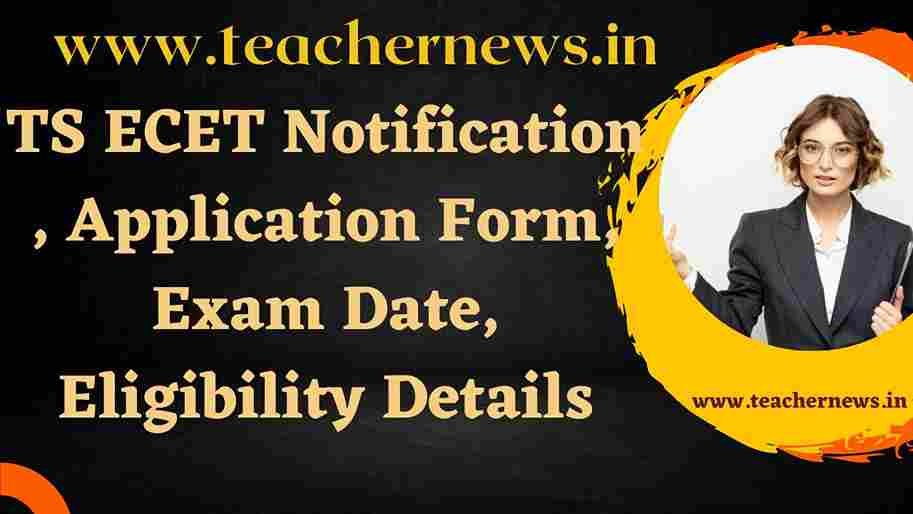 TS ECET Notification 2023