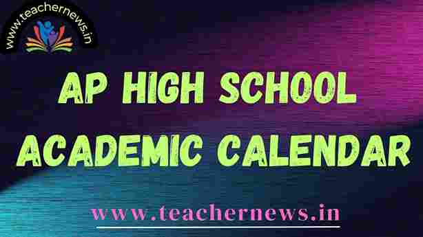 AP High School Academic Calendar