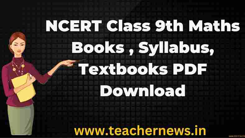 NCERT 9th Class Maths Books