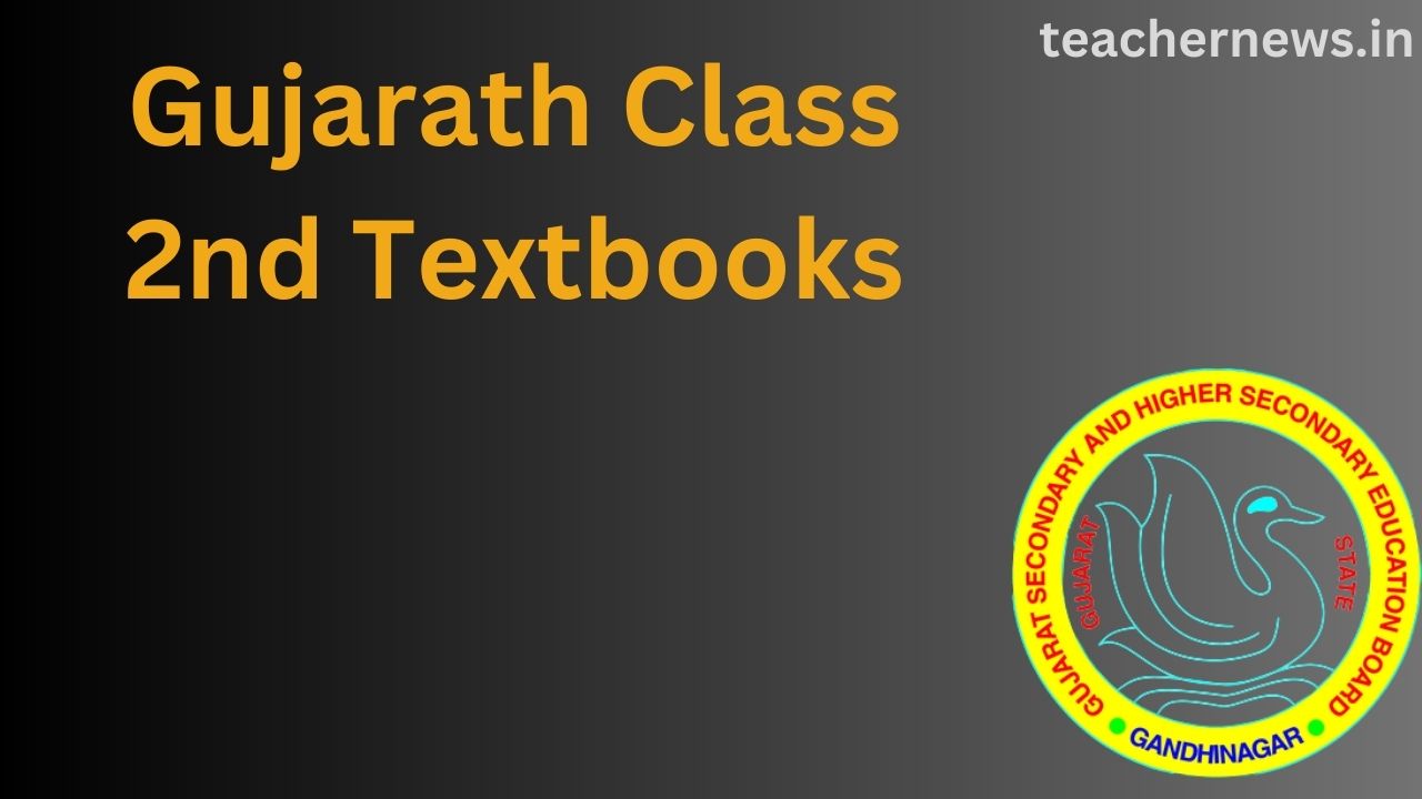 Gujarath Class 2nd Textbooks