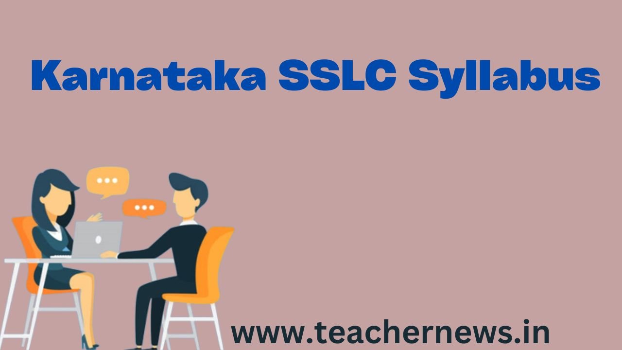 Karnataka SSLC Syllabus