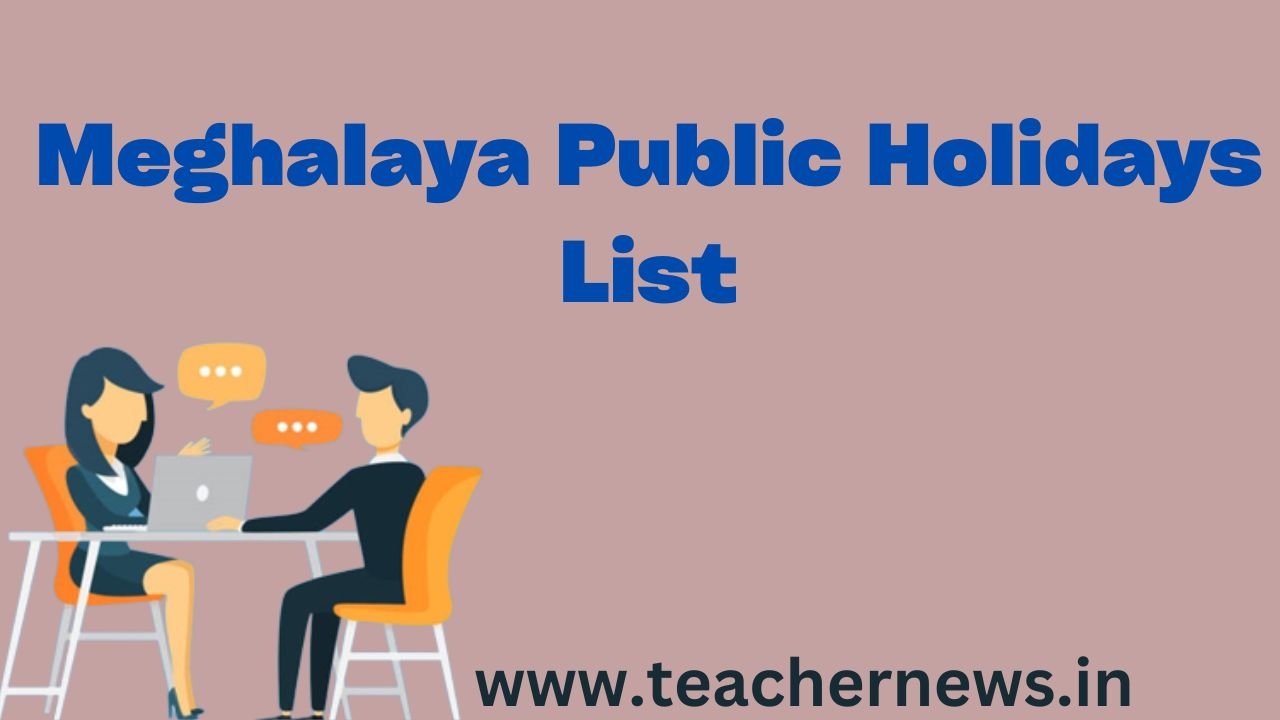 Meghalaya Public Holidays List