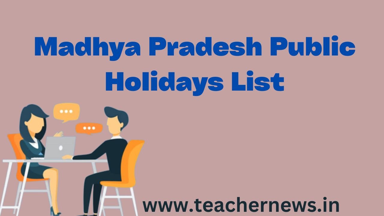 Madhya Pradesh Public Holidays List