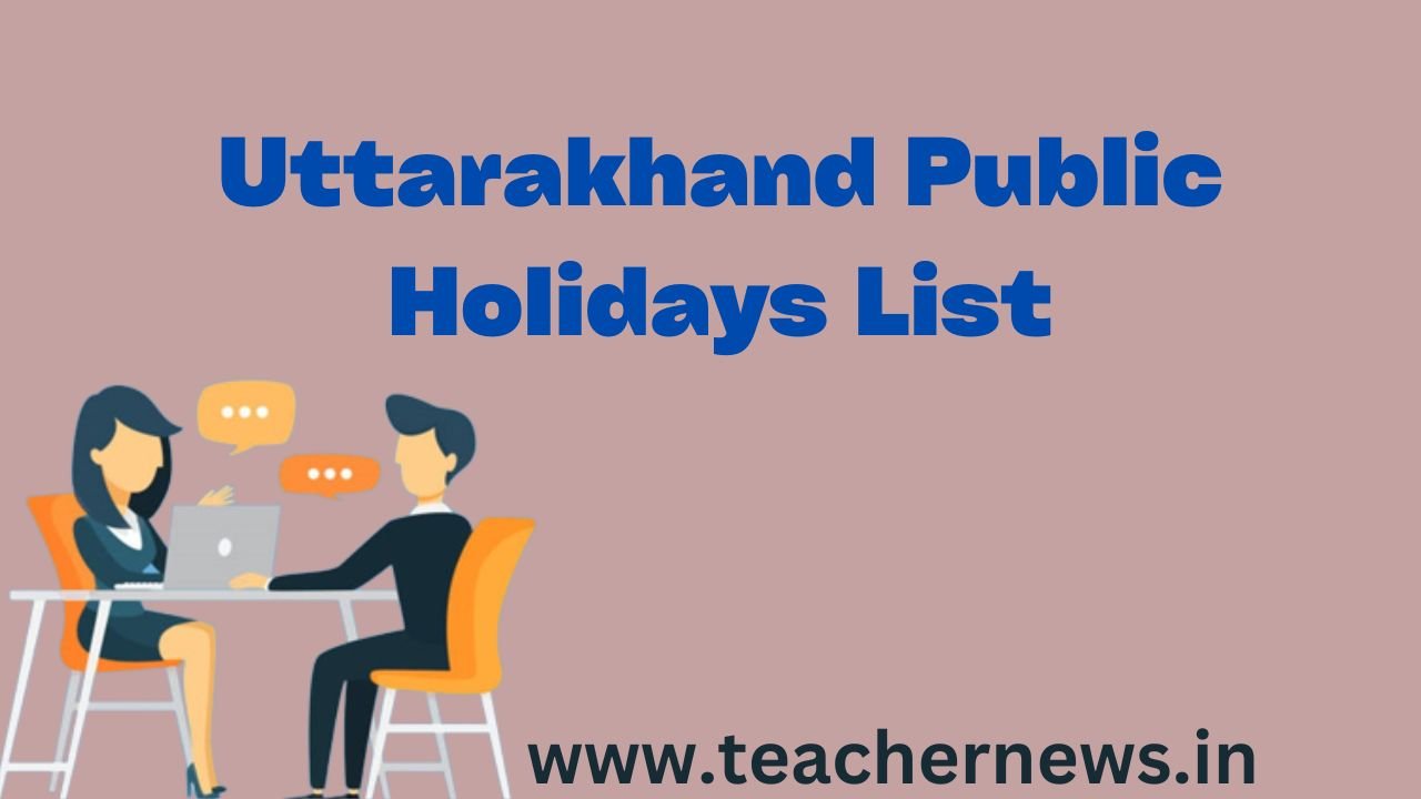 Uttarakhand Public Holidays List