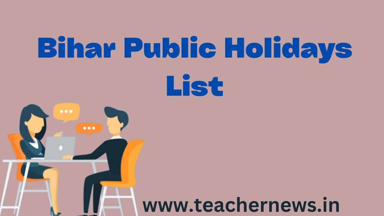 Bihar Public Holidays List