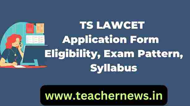 TS LAWCET Application Form 2024