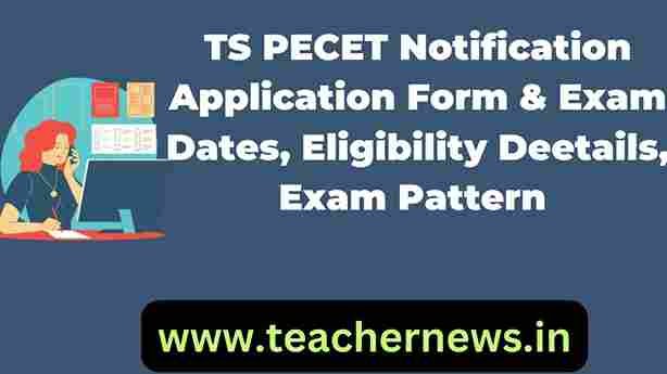 TS PECET Notification 2024