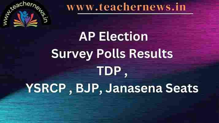 AP Election Survey Polls Results YSRCP, TDP,BJP,Janasena Seats
