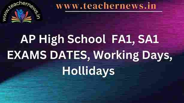 AP High School FA1, SA1 EXAMS DATES_11zon