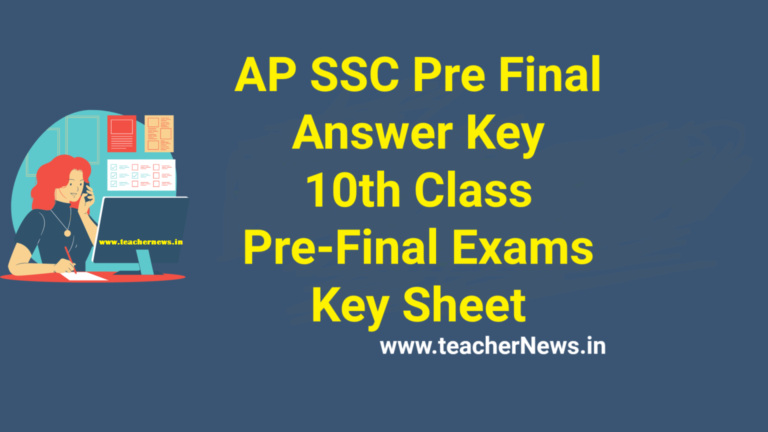 AP SSC Pre Final Answer Key 2026: Download Key Papers for 10th Class Pre-Final Exams