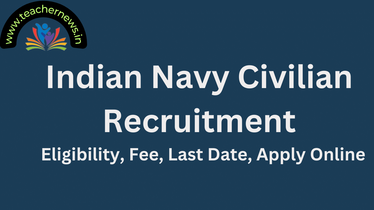 Indian Navy Civilian Recruitment 2025