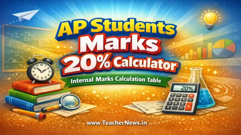 AP Students Marks 20% Calculator Internal Marks Calculation Guide 2026